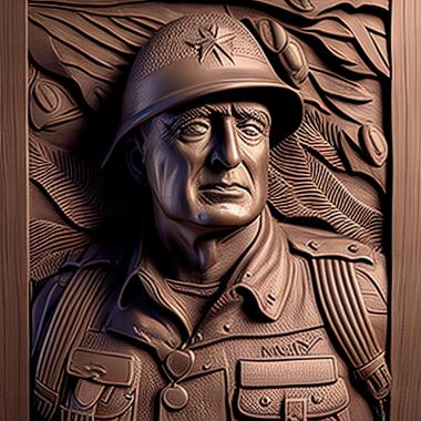 3D model General Patton PattonGeorge Scott (STL)